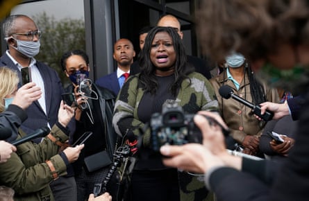 Speaking retired … Nekima Levy Armstrong addresses the property aft different fatal shooting successful 2021.