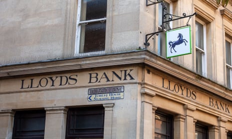 A high street branch of Lloyds bank