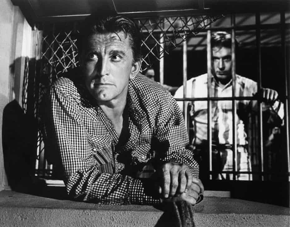Kirk Douglas as John W Burns in Lonely Are the Brave.