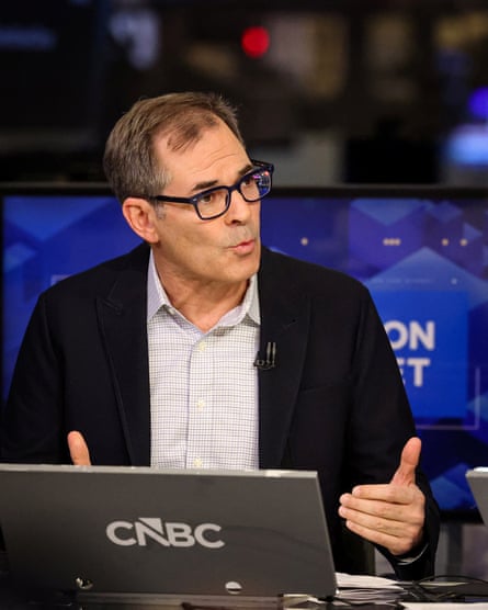 Michael Intrator, co-founder and chief executive of CoreWeave, speaking in New York in February.