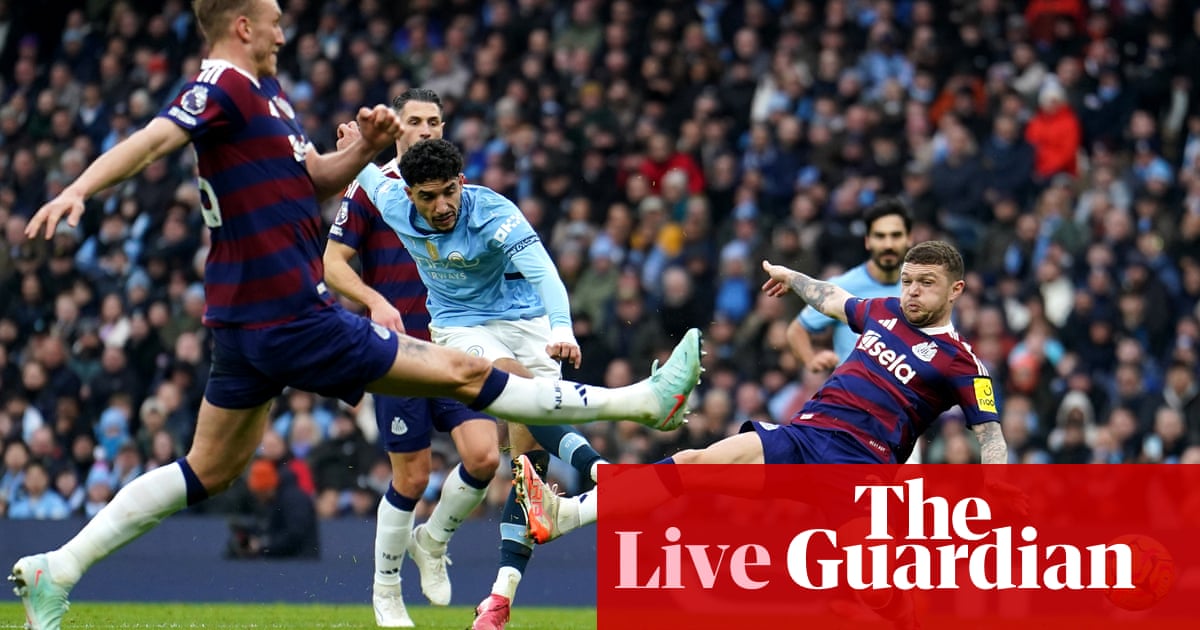 Manchester City 4-0 Newcastle, Aston Villa 1-1 Ipswich, and more: football – as it happened