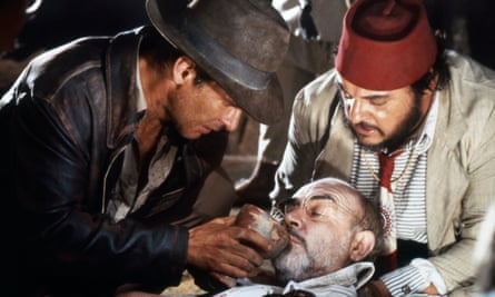 Connery in Indiana Jones and the Last Crusade.