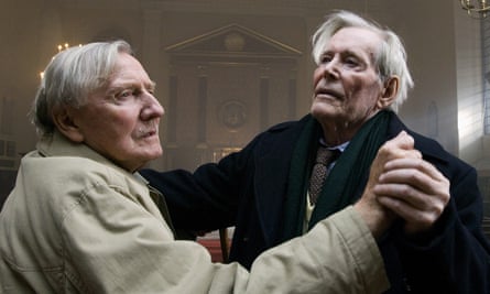 Phillips with Peter O’Toole in Venus.