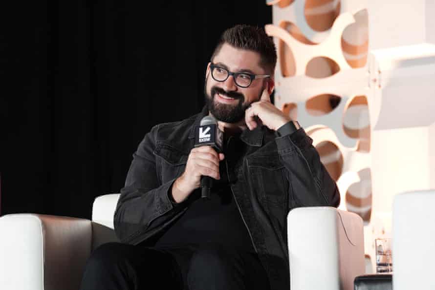 Austin Kleon speaks onstage at Featured Session: Go Forward with Austin Kleon and Debbie Millman during the 2019 SXSW Conference and Festivals at Fairmont Manchester on March 11, 2019 in Austin, Texas.  (Photo by Amy E. Price / Getty Images for SXSW)