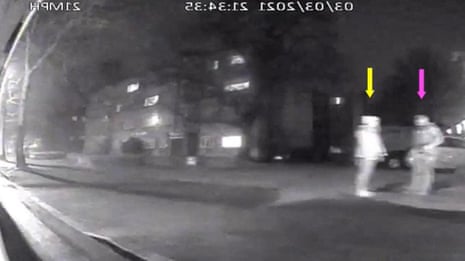 CCTV footage shows moment Wayne Couzens stops Sarah Everard – video | UK news | The Guardian