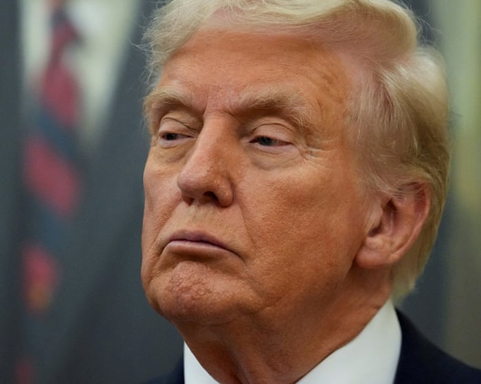 ‘The president is unhinged’: Trump’s online behavior grows increasingly odd