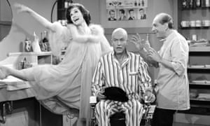 “I’d rather be bald than have no head at all” - an episode from The Dick Van Dyke Show, 1964.