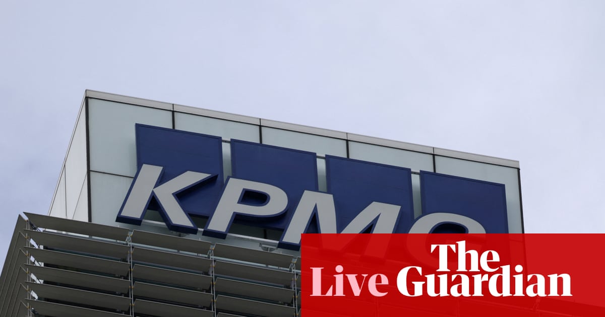 Australia news live: KMPG axes hundreds of staff in wake of audit leaks scandal; jobseeker now barely two-thirds of pension