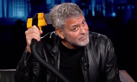 ‘My haircuts take literally two minutes,’ said George Clooney with regard to the $139.95 Flowbee device.