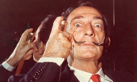 A 1960s portrait of Salvador Dalí