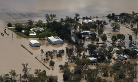 Flooding around Moree, northern NSW, last week