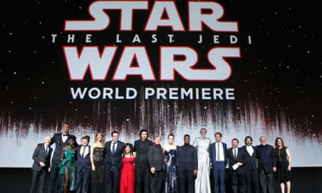 Star Wars: The Last Jedi premiere at the Shrine auditorium in LA