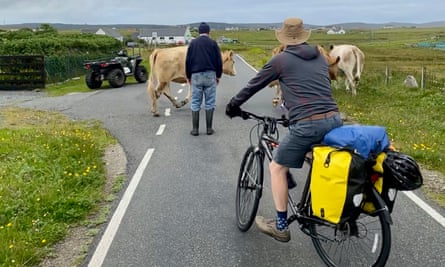 Traffic problems on South Uist