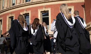 Graduates' High Heels<br>Talented young graduates from Imperial College London celebrate their education success with friends and families after their graduation ceremony at the Royal Albert Hall, on 19th October 2022, in London, England. (Photo by Richard Baker / In Pictures via Getty Images)