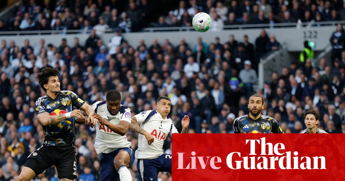 Tottenham v Leeds: Premier League – live