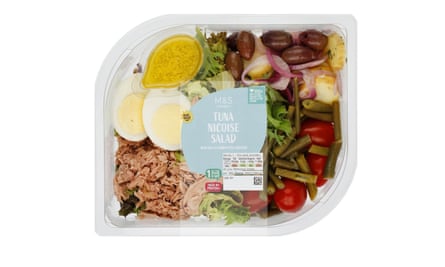 M&S tuna niscoise salad
