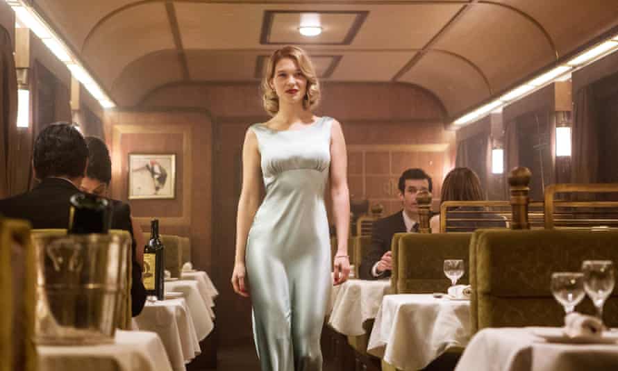 Spectral beauty: Léa as a Bond Girl in Spectre.