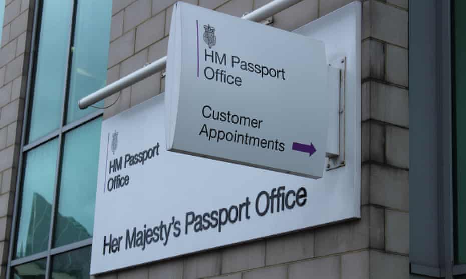 HM Passport Office in Victoria, London