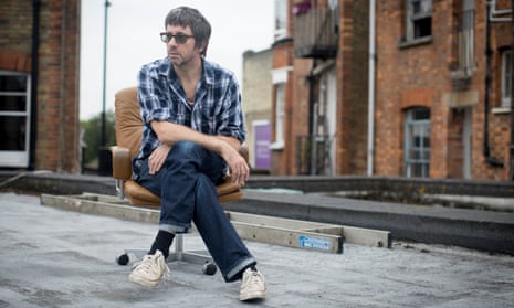 ‘I’m in a good mood when I’m in the studio’ … Graham Coxon at Konk Studios, discussing his soundtrack for The End of the F***ing World. 