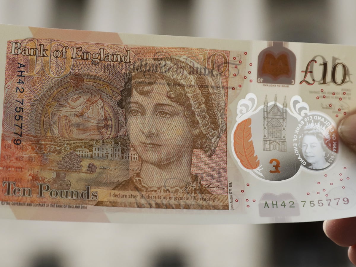 Campaigner will donate first Jane Austen £10 note to women's shelter |  Sterling | The Guardian