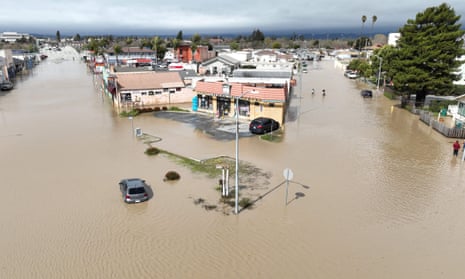 Another 'atmospheric river' threatens to hit California as state reels from storms | California | The Guardian