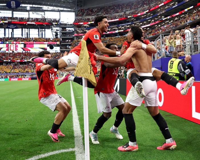 Egypt reach World Cup last 16 in shootout as Australia’s goalkeeper gamble backfires