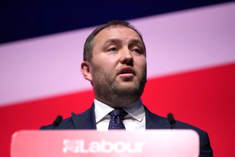 Ian Murray addressing Labour conference.