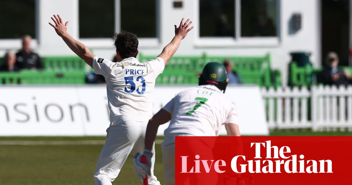 County cricket day four: Sussex beat Leicestershire, Glamorgan v Yorkshire, and more – live