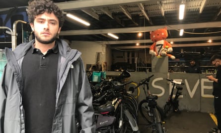 Jean Fernando Schroeder at his shop Seven Bikes in central Dublin.