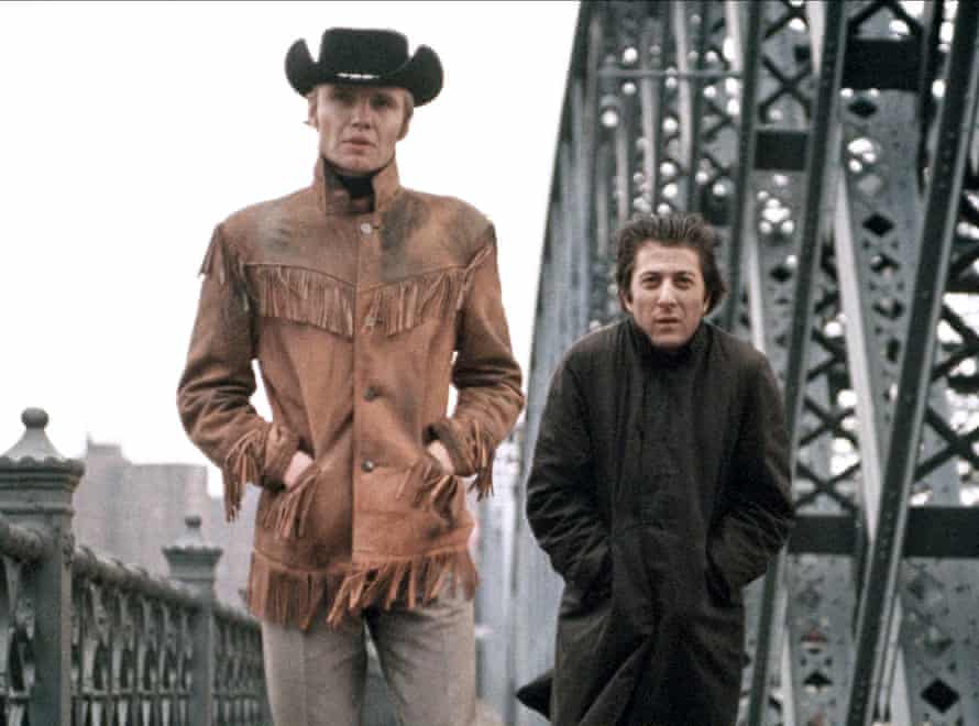 Jon Voight’s Joe with Dustin Hoffman’s Ratso in Midnight Cowboy (1969)