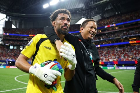 Vozinha walks off with the match ball after Cape Verde’s 0-0 draw