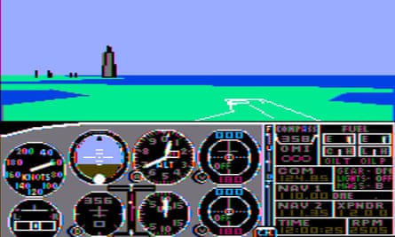 Microsoft Flight Simulator ... responsible for a generation of control inverters?