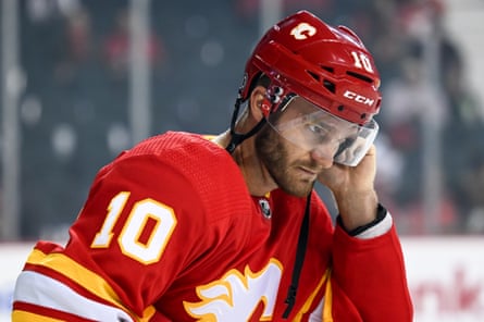 Jonathan Huberdeau has departed Florida to sign an eight-year deal with the Calgary Flames.