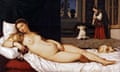 Venus of Urbino by Titian, c1538.
