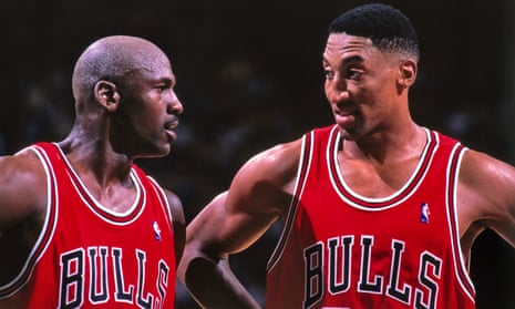 Jordan, left, and Pippen during their 90s heyday