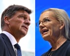 Australia politics live: spill motion delivered to Sussan Ley as Angus Taylor readies leadership challenge