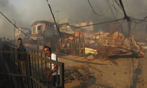 Fires in Valparaiso