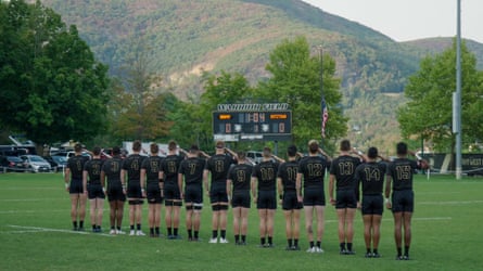 The West Point squad salutes earlier a location game.