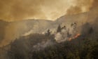 Spain wildfires: up to 20 injured after passengers break out of train engulfed by flames