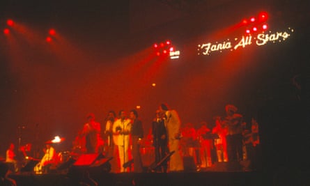 Fania All-Stars performing live.