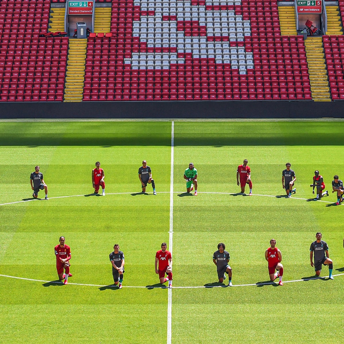 Kick It Out Urges All Players To Take Knee Over George Floyd And No Fa Sanctions Soccer The Guardian Kick It Out Urges All Players To Take Knee Over George Floyd And No Fa Sanctions Soccer The Guardian
