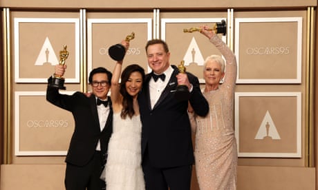 Michelle Yeoh triumphs at Oscars as Malala meets Cocaine Bear – in pictures
