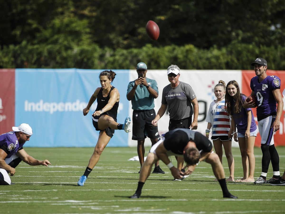 Will Carli Lloyd Open The Door For The Nfl S First Female Player Nfl The Guardian