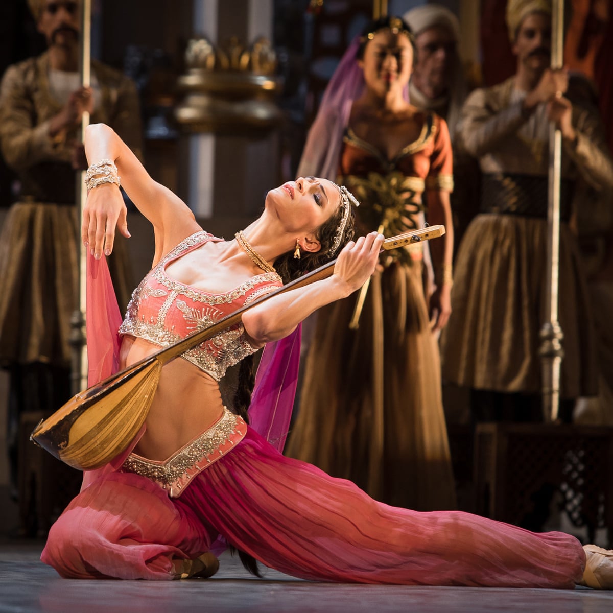 La Bayadere Review Ratmansky Returns Orientalist Fantasy To Its Roots Ballet The Guardian Abt La Bayadere Review 2022