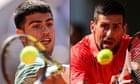 Carlos Alcaraz v Novak Djokovic: French Open 2023 semi-final – live