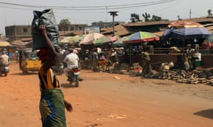 Onitsha, Nigeria, the world’s most polluted city according to the World Health Organisation. For cities: air pollution