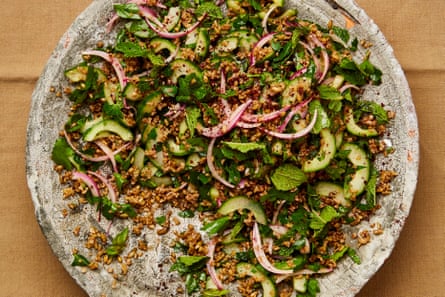 Le taboulé freekeh de Yotam Ottolenghi.