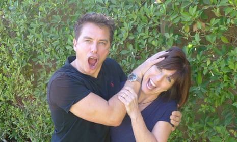 Carole and John Barrowman (star of Doctor Who and Torchwood), authors of Conjuror.