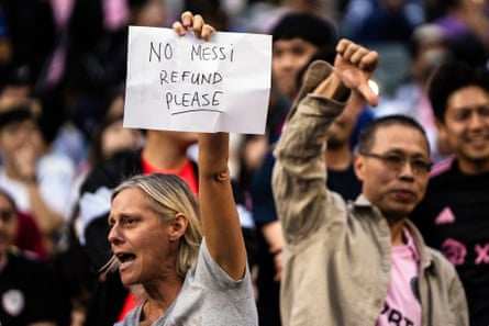 Lionel Messi’s non-appearance was a disappointment for the fans who snapped up all 40,000 tickets at Hong Kong Stadium.