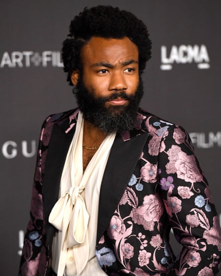 Get the look: Donald Glover at the 2019 LACMA Gala, Los Angeles.